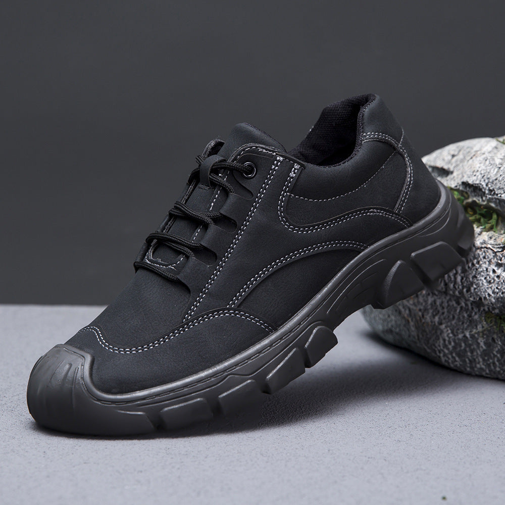 ⏰Sconto del 70% oggi - Non perdete l'occasione! 👞Nuovissime scarpe ortopediche in pelle scamosciata, impermeabili e antiscivolo🦶 Alleviano facilmente il dolore ai piedi