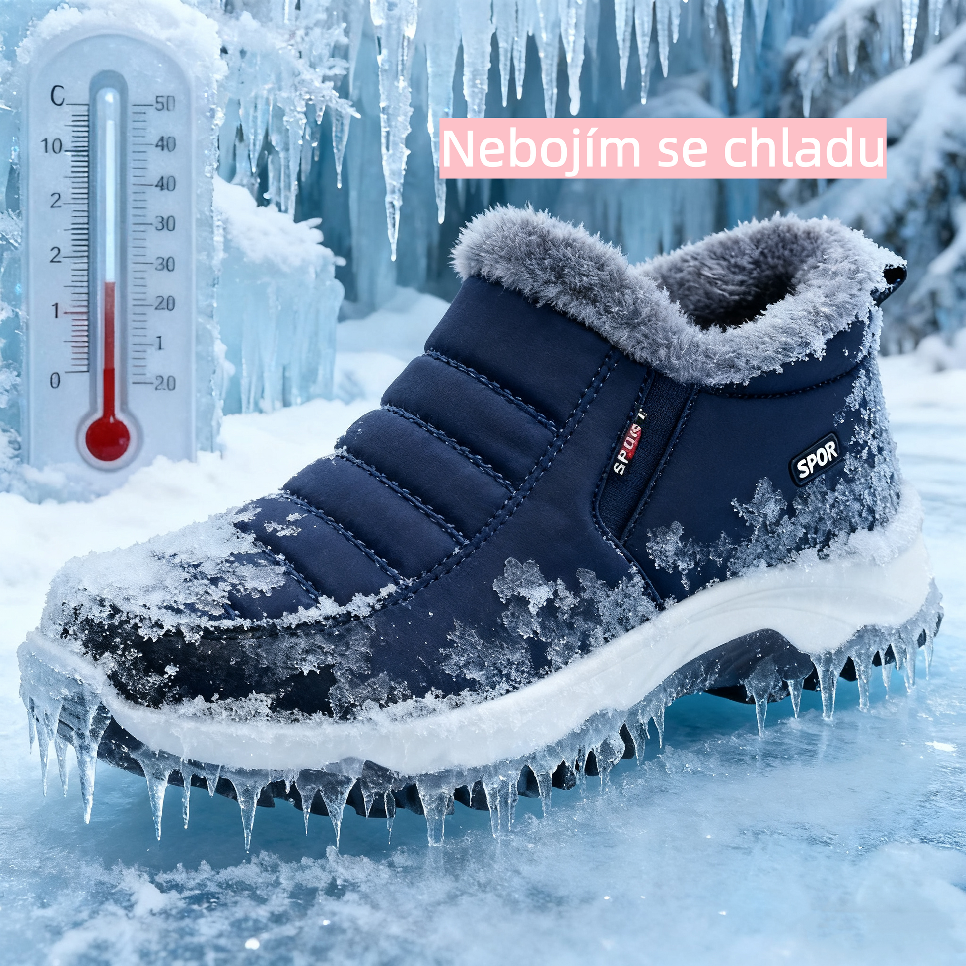 🎄Vánoční speciál: Sleva 70 %! ⏰ - Protiskluzové a hřejivé boty ROOREN®, 👍Ortopedická obuv navržená speciálně pro obyvatele České republiky!