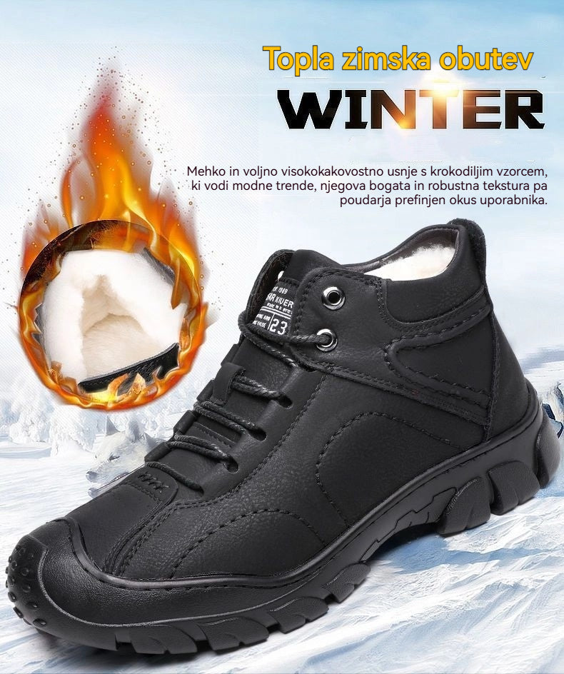 🔥Časově omezená nabídka, dnes sleva 70 %! ⏰ - ROOREN® protiskluzové, teplé turistické boty, vědecky navržené ortopedické boty, které účinně ulevují od bolesti nohou, zad a kolen!