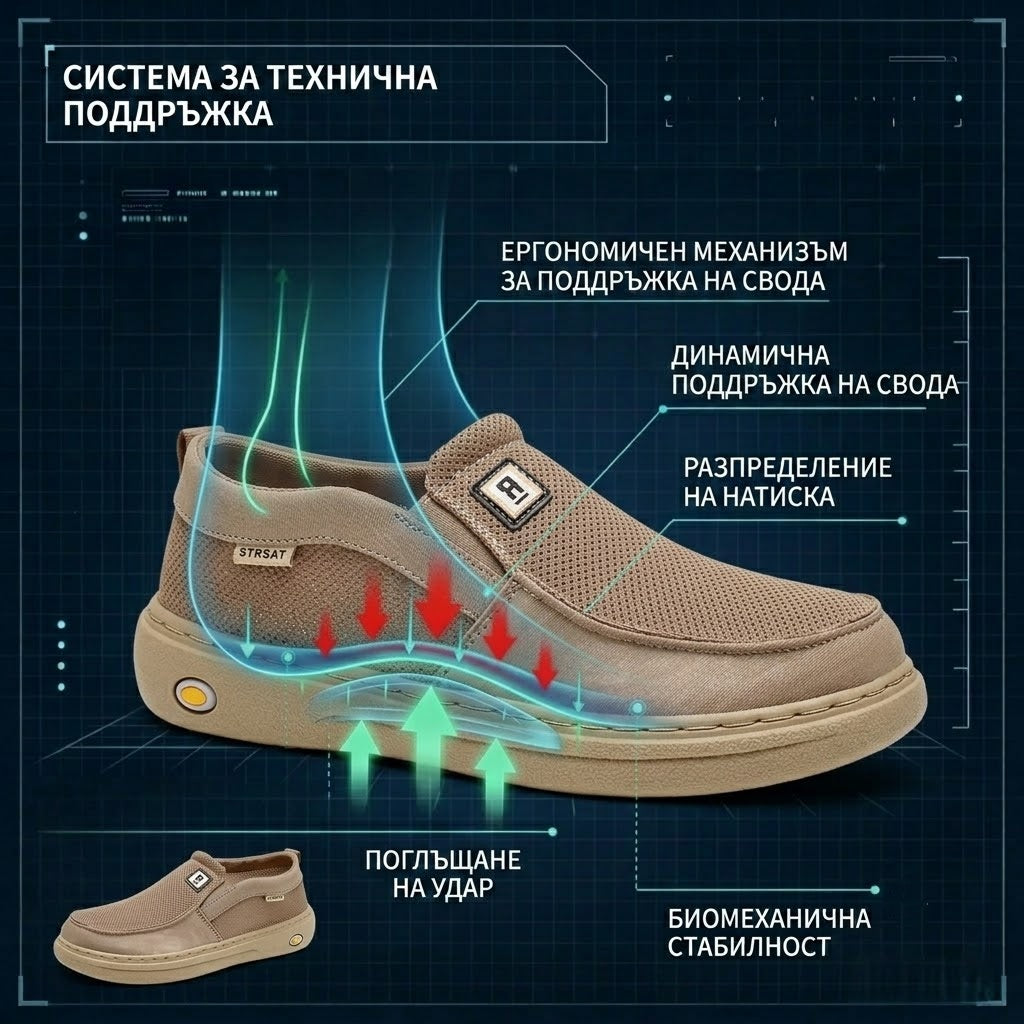 🎁 Speciální nabídka: sleva 60 % 🎁 Pánská ortopedická vycházková obuv ROOREN® — Prodyšný síťovaný design 👟 Voděodolná a protiskluzová ✅ Podpora klenby — Pohodlná chůze.