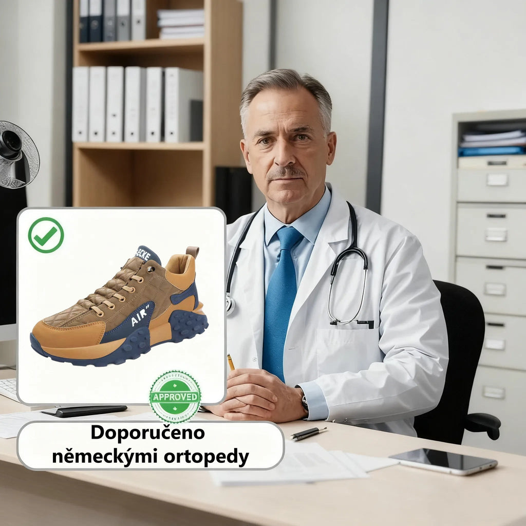 🔥 50% sleva | ortopedická obuv Rooren® | Poskytuje oporu klenby, zmírňuje bolest a usnadňuje chůzi | Vhodná pro muže i ženy.