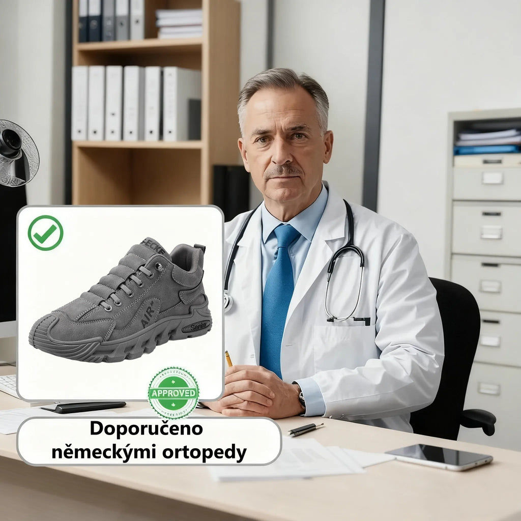 【⏰Časově omezená sleva 50 % – Nenechte si ji ujít】Zbrusu nová ergonomická ortopedická obuv – ✅️Přirozeně koriguje chůzi a zmírňuje bolest – Vylepšená voděodolnost a protiskluzovost 👞Vybraná australská kůže