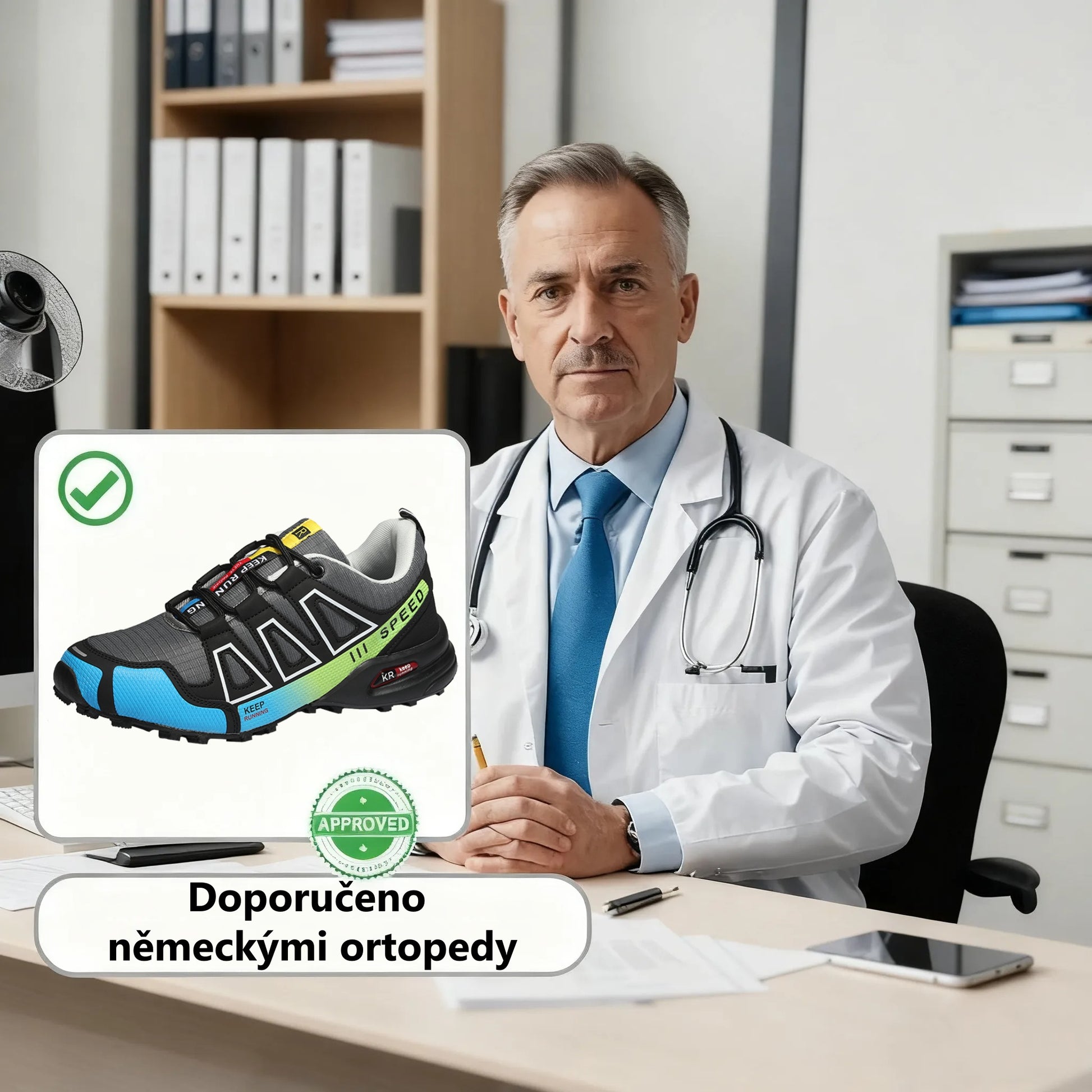 【⏰Časově omezená sleva 50 % – Nenechte si ji ujít】Nová ergonomická ortopedická obuv – ✅️Přirozeně koriguje chůzi a zmírňuje bolest – Zvýšená odolnost proti uklouznutí 👞