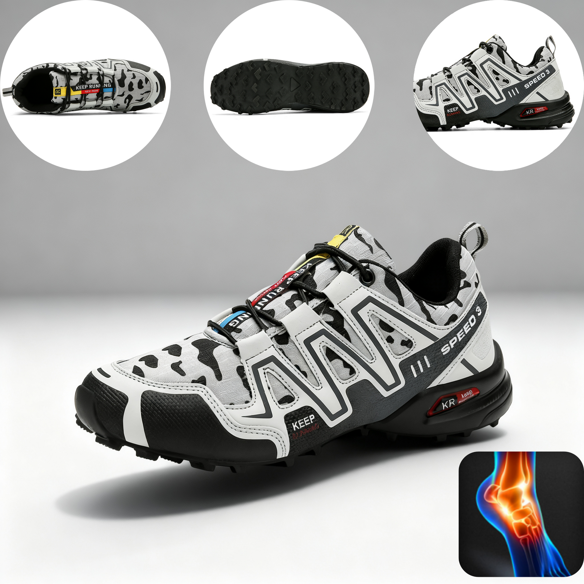 Ortopedická obuv Slancks® – ergonomicky navržená pro bolesti zad, nohou a kloubů – unisex