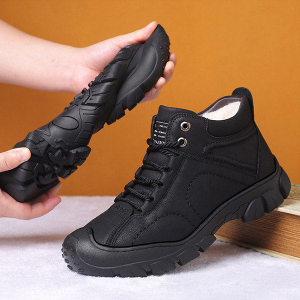 🔥Časově omezená nabídka, dnes sleva 70 %! ⏰ - ROOREN® protiskluzové, teplé turistické boty, vědecky navržené ortopedické boty, které účinně ulevují od bolesti nohou, zad a kolen!