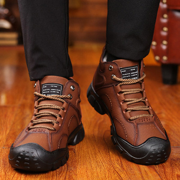 🔥Časově omezená nabídka, dnes sleva 70 %! ⏰ - ROOREN® protiskluzové, teplé turistické boty, vědecky navržené ortopedické boty, které účinně ulevují od bolesti nohou, zad a kolen!