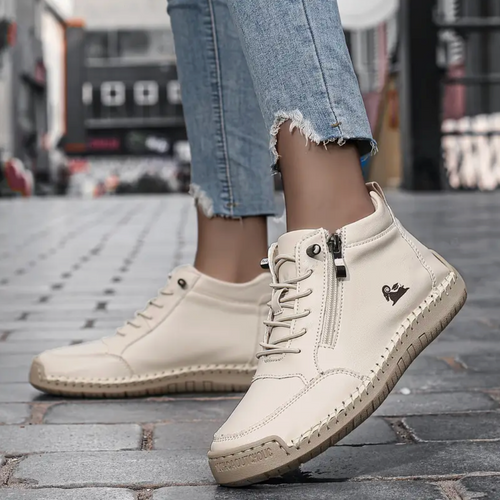 (🔥 50% sleva – Nenechte si ji ujít!) Vybraná obuv z telecí kůže – ortopedické boty – 👞 – odolné, protiskluzové a nepromokavé (podpora klenby, úleva od bolesti, unisex)