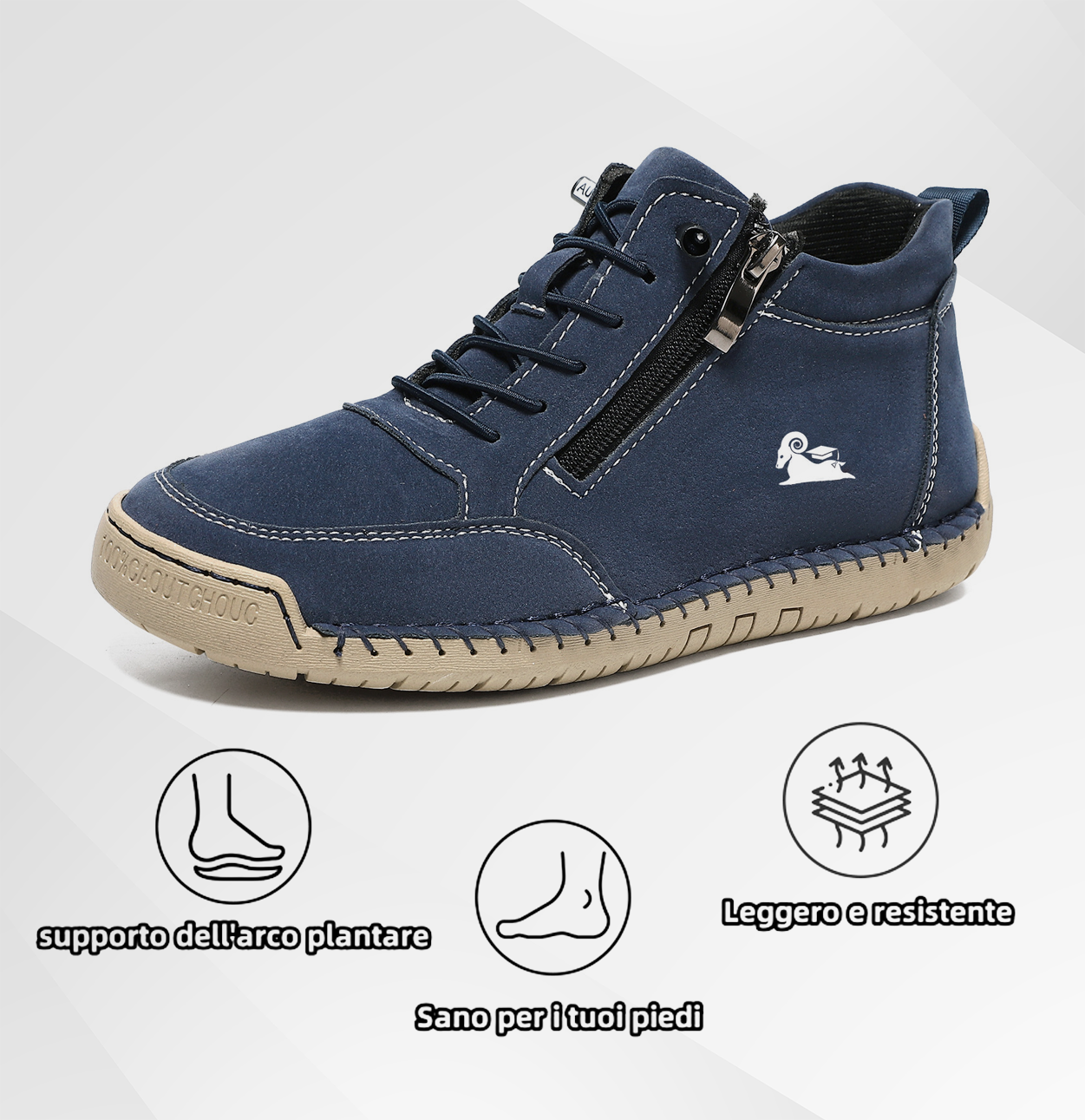 (🔥 50% sleva - Nenechte si to ujít!) Ortopedická obuv ROOREN® - 👞 - Odolná, protiskluzová a voděodolná. Podpora klenby, úleva od bolesti, unisex.