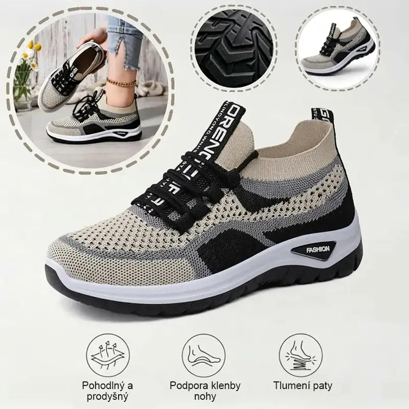 ☀️ Letní bestseller, sleva 50 %! 🔥Ortopedická obuv Rooren👟 Lehká a prodyšná, opora klenby, bezbolestná chůze po celý den💖