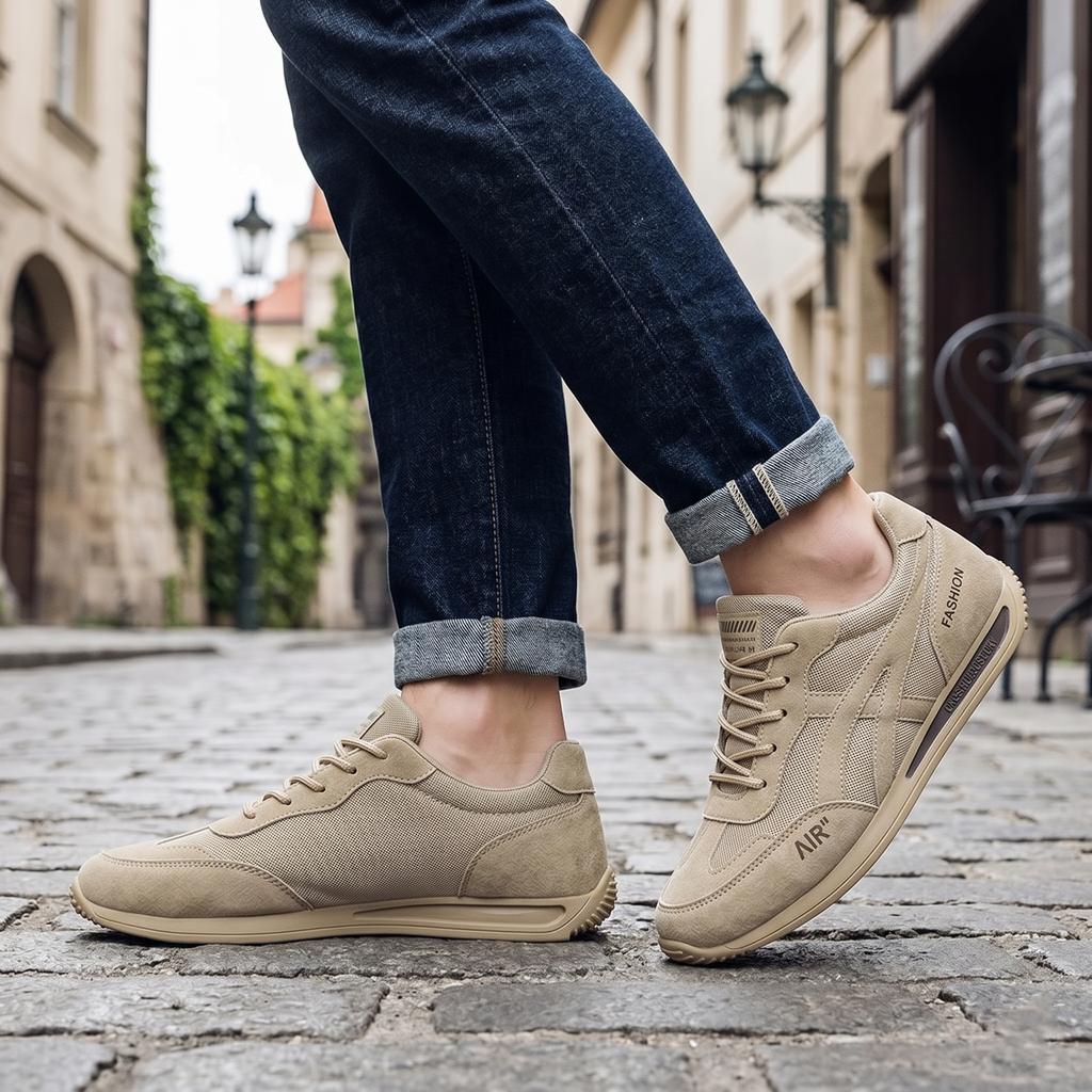 🔥 Dnešní speciální nabídka s 70% slevou🎁Pánské ortopedické vycházkové boty ✅ Prodyšné a protiskluzové - Rozlučte se s bolestí nohou a užívejte si celodenní pohodlí!