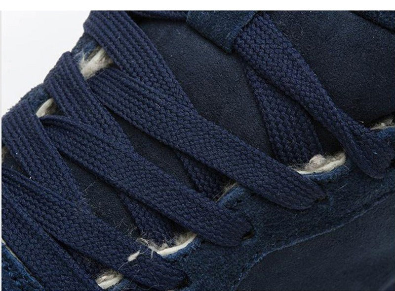 (🔥🚨Časově omezená sleva 67 % - Poslední den!!) Měkké a pohodlné sněhule vyrobené z pravé vlny a dovážené prémiové italské kůže (podpora klenby - usnadňuje chůzi)