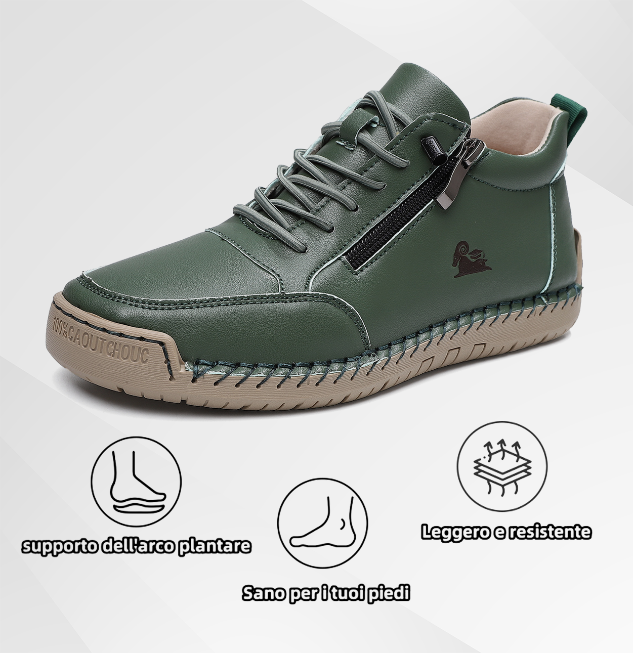 Plaxoo| Scarpe selezionate in pelle di vitello - scarpe ortopediche | 👞 | resistenti, antiscivolo e impermeabili (supporto dell'arco plantare, sollievo dal dolore, unisex)