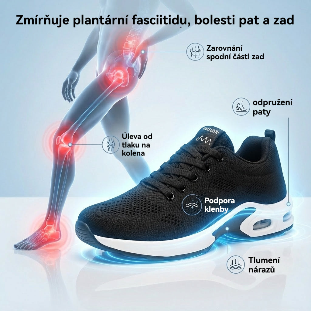 【🎁Dnes sleva 50 % - nenechte si ujít】 Ergonomicky tvarovaná ortopedická obuv - úleva od bolesti kloubů👞 Snižuje tlak při chůzi