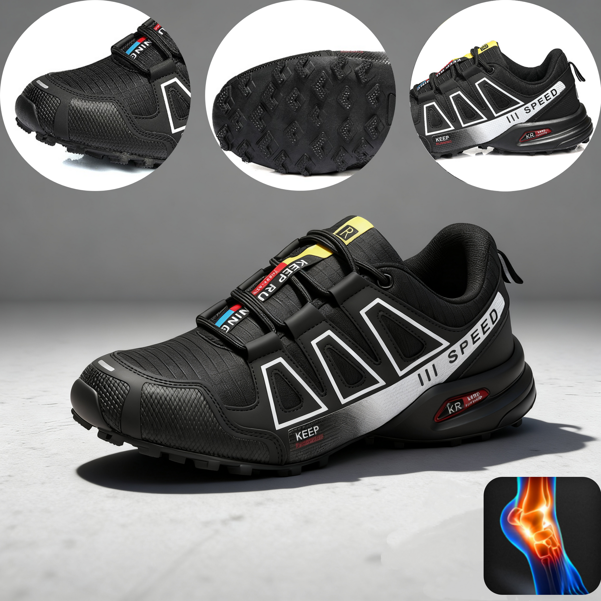 【⏰Dnes sleva 70 % - brzy končí🔥】Turistické boty ROOREN® - Vyrobeny z prvotřídní kůže s oporou klenby, pohodlné, odolné a zmírňují nepohodlí nohou!