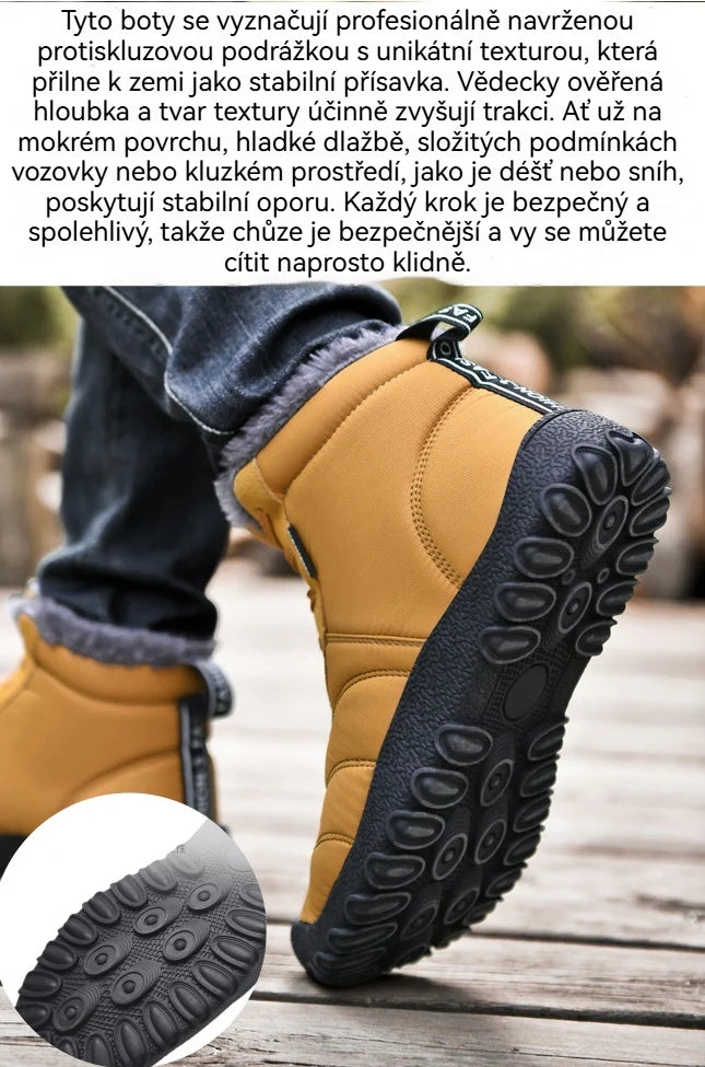 📣Časovno omejena ponudba danes - 70 % popust⏰: VERNOAN® , Ergonomsko oblikovani, varni in topli zimski ortopedski čevlji. 👍 Posebej zasnovani za moške, ki trpijo zaradi bolečin v stopalih, olajšajo hojo!