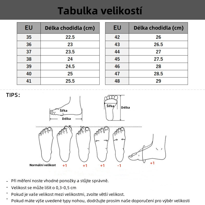 🎉 Dnešní speciál: 70% sleva - Nenechte si ujít! ⏰ Ergonomicky tvarovaná ortopedická zimní obuv, která účinně ulevuje od bolesti nohou, kolen a zad - vhodná pro muže i ženy.