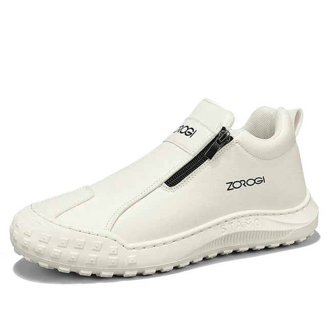 (🔥50% sleva⏰) Pánské pohodlné boty s bočním zipem - ergonomický design, měkká a protiskluzová podrážka