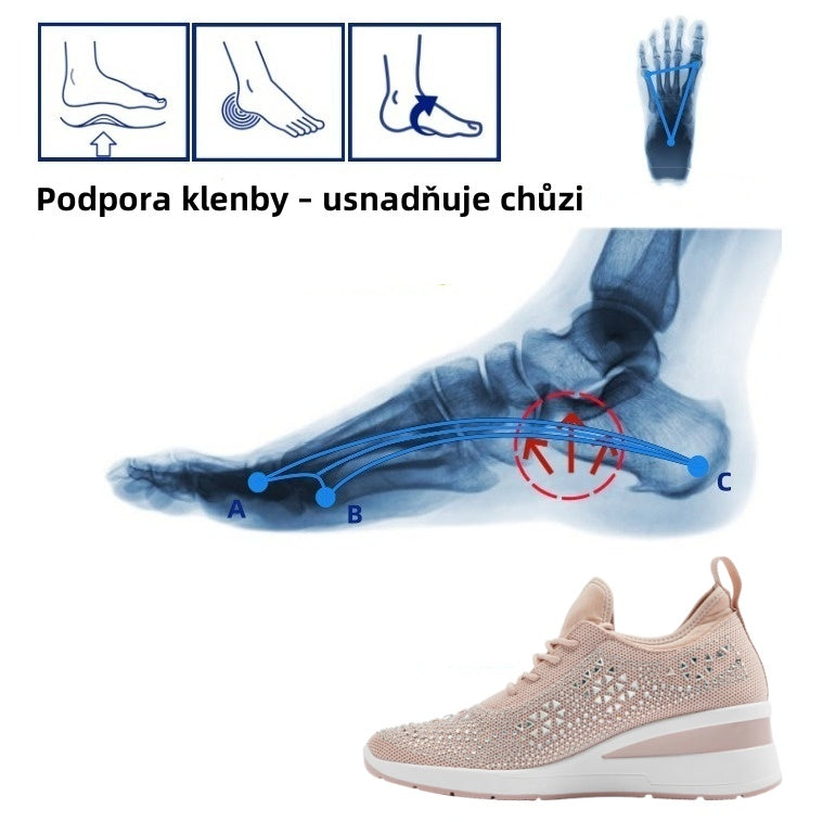 [🔥Dnes za poloviční cenu - Nenechte si to ujít] Ergonomická ortopedická obuv - Snadno se zbavte bolesti nohou 👞 Usnadněte si chůzi