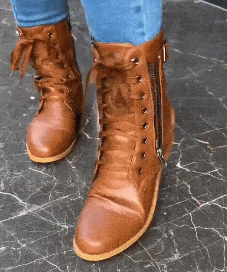 ROOREN® 👞 Ručně šité dámské boty | Ergonomické ortopedické boty - Vyrobeno z australské hovězí kůže pro úlevu od bolesti nohou!