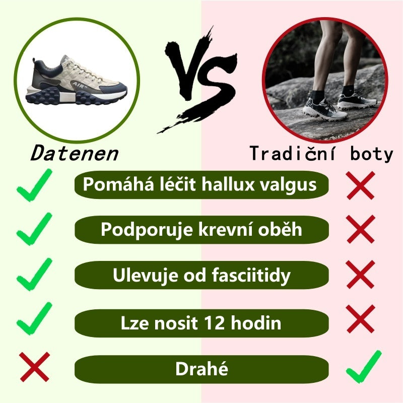🔥 50% sleva | ortopedická obuv Rooren® | Poskytuje oporu klenby, zmírňuje bolest a usnadňuje chůzi | Vhodná pro muže i ženy.