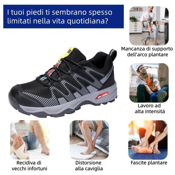 Unisex ortopedická obuv ROOREN® | Lehká, pohodlná a prodyšná sportovní obuv | Ergonomicky navržená pro úlevu od bolesti zad, kloubů a nohou | Časově omezená sleva 50 %, do vyprodání zásob