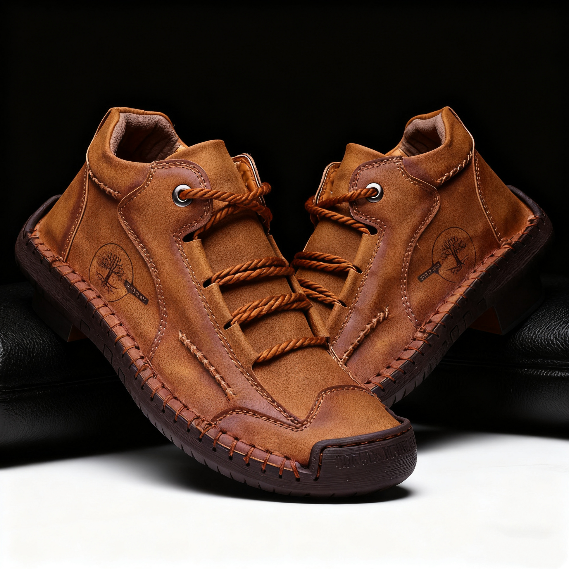 【⏰Dnes sleva 70 % - Končí brzy🔥】Protiskluzová a hřejivá turistická obuv ROOREN® - Vyrobena z italské hovězí kůže, s konstrukcí na podporu klenby, pohodlná a odolná, zmírňuje nepohodlí nohou!