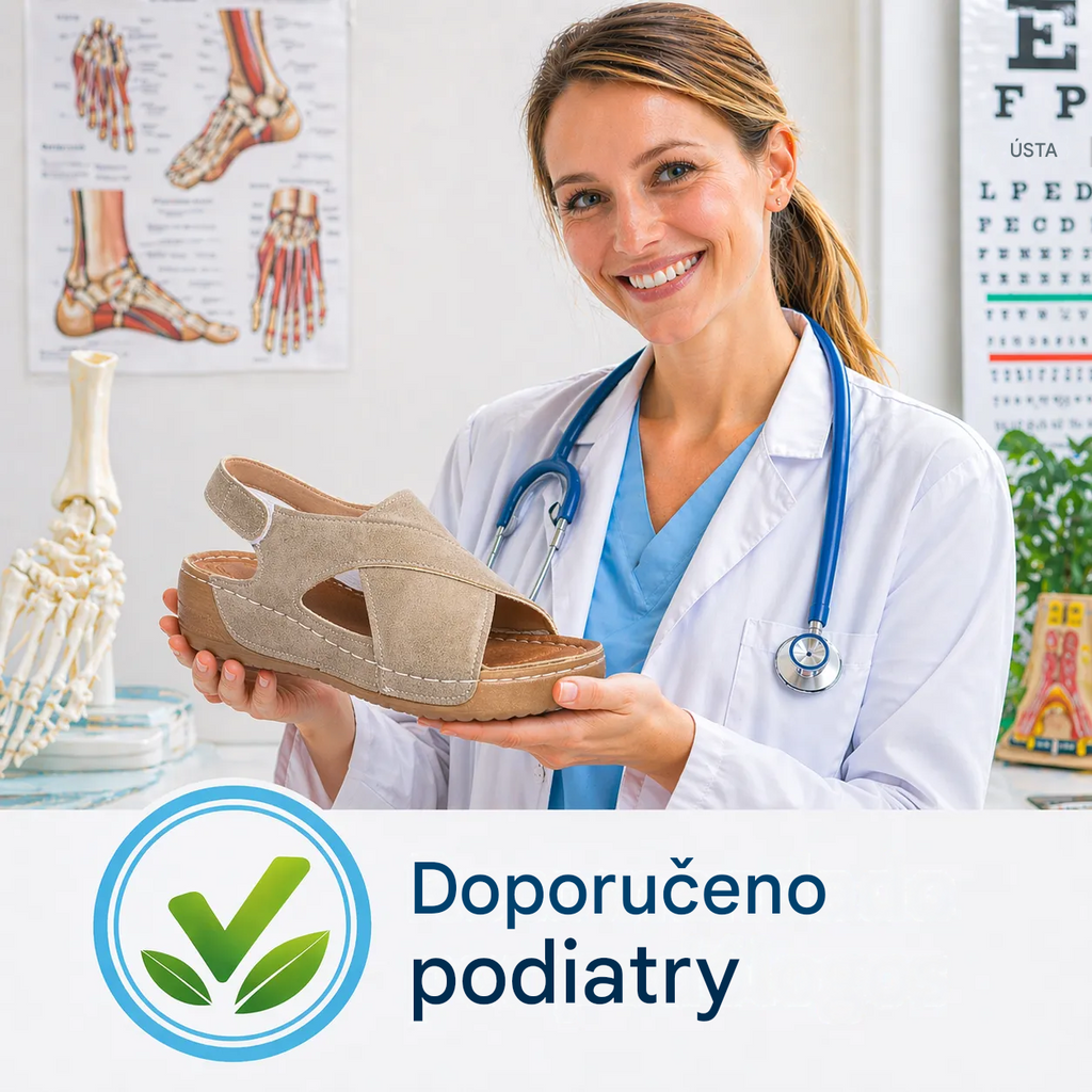 🔥 Časově omezená nabídka: sleva 50 %! Letní ortopedické sandály: ergonomicky tvarované pro pohodlí, prodyšnost a úlevu od bolesti ✅