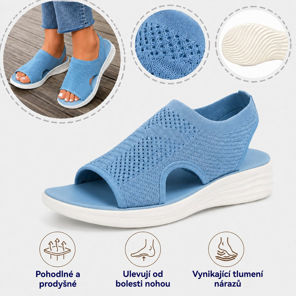⏰ Dnes sleva 50 %! 👡 Pohodlné sandály s oporou klenby 🦶 Ergonomický design pro pohodlnou celodenní chůzi ✅