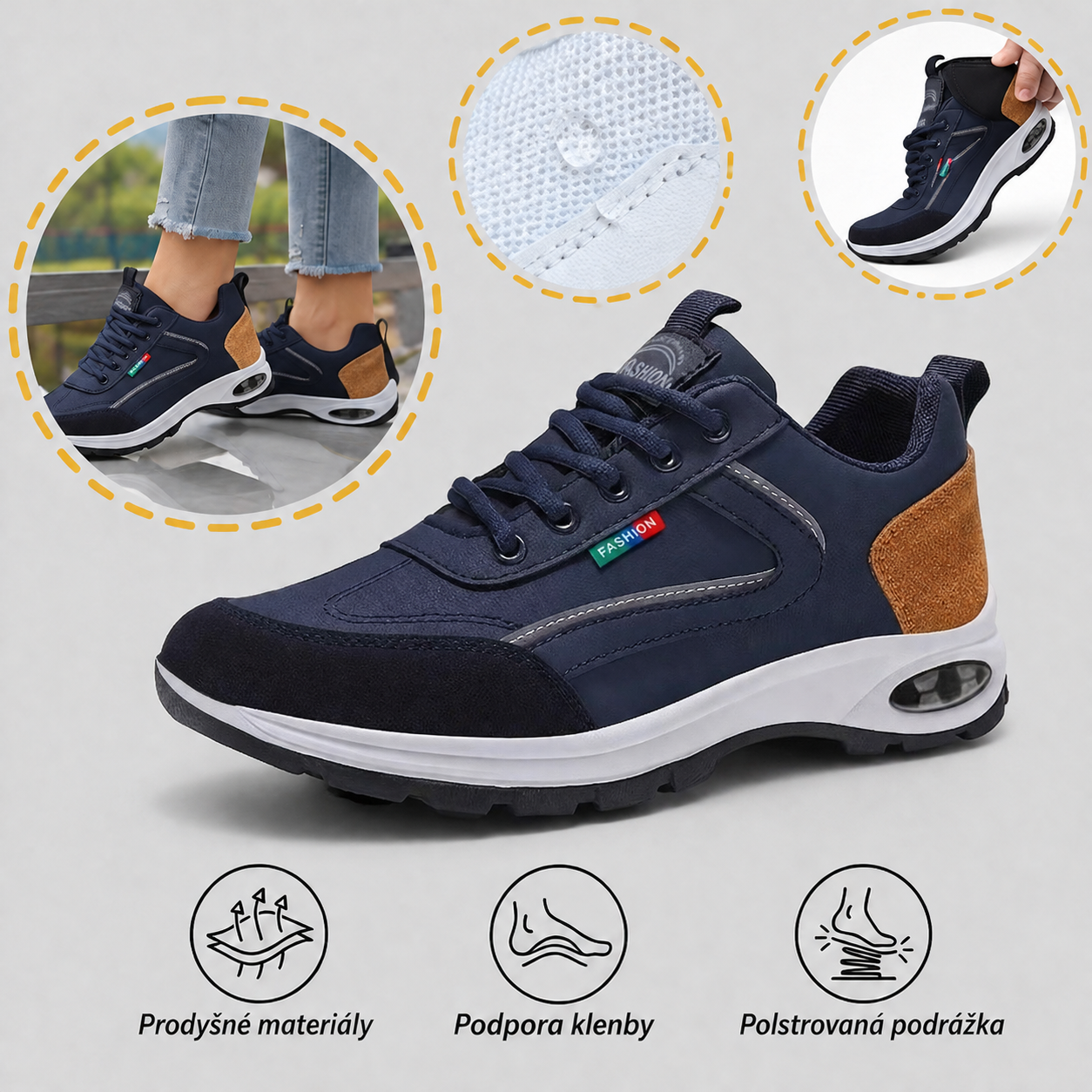 Ortopedická obuv ROOREN® – ergonomicky navržená pro bolesti zad, nohou a kloubů – unisex