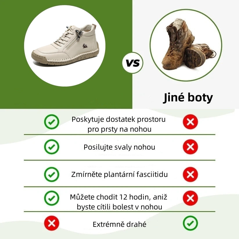Poslední den! Sleva 70 %! ✅ Ortopedická zdravotní obuv navržená speciálně pro lidi s problémy s nohama – ulevuje od bolesti zad, kloubů a chodidel.