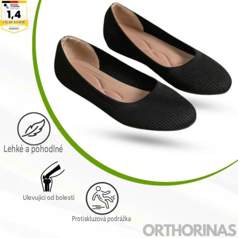 Orthorinas – ergonomické balerínky pro maximální pohodlí