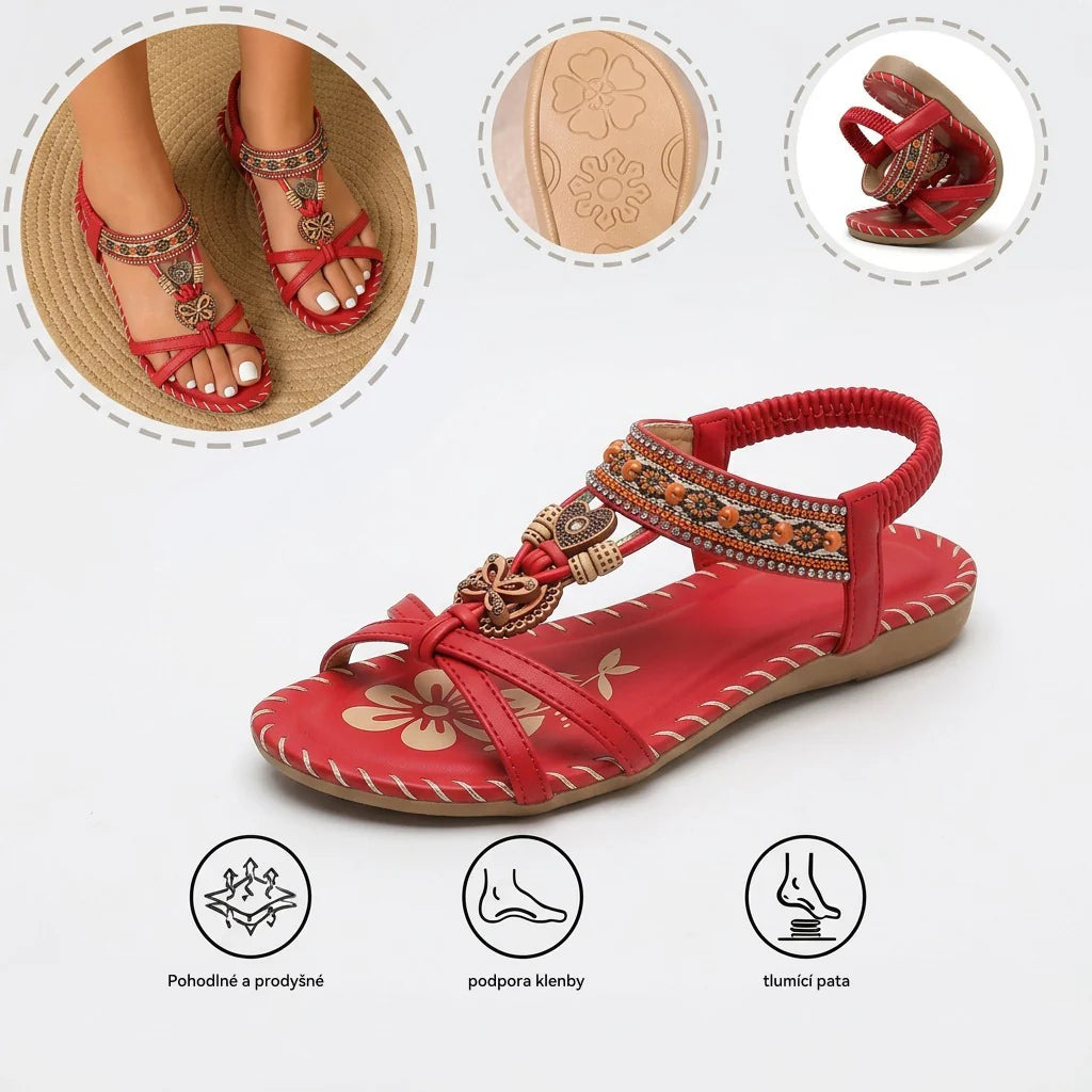 [🎁Dnes za poloviční cenu! Nenechte si to ujít!] Ergonomicky tvarované ortopedické sandály: chůze bez bolesti. 👞Zaručují větší pohodlí při chůzi.