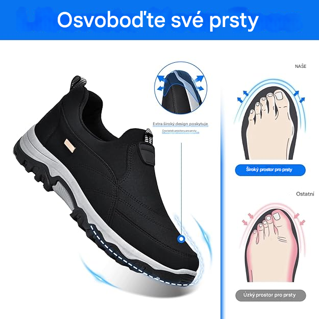 Ortopedická obuv ROOREN® Medical | Ergonomicky navržená pro úlevu od bolesti zad, nohou a kloubů.