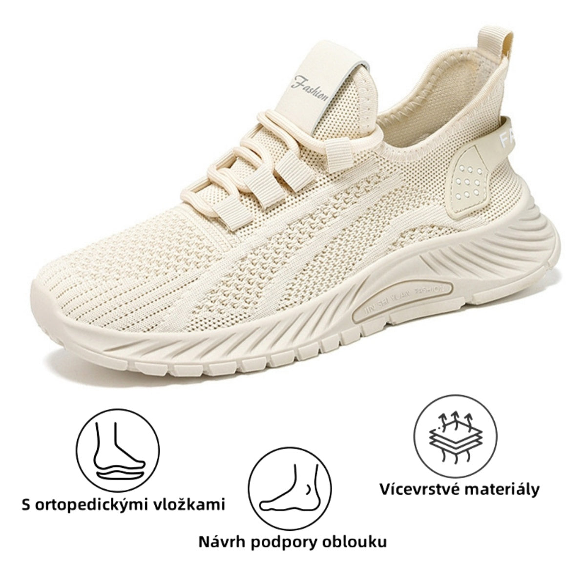 【🔥Dnes za poloviční cenu - Nenechte si to ujít】Ergonomická ortopedická obuv,Nejlepší tenisky - lehká, pohodlná, měkká a prodyšná. Snadno se zbavte bolesti nohou👞 Usnadněte si chůzi