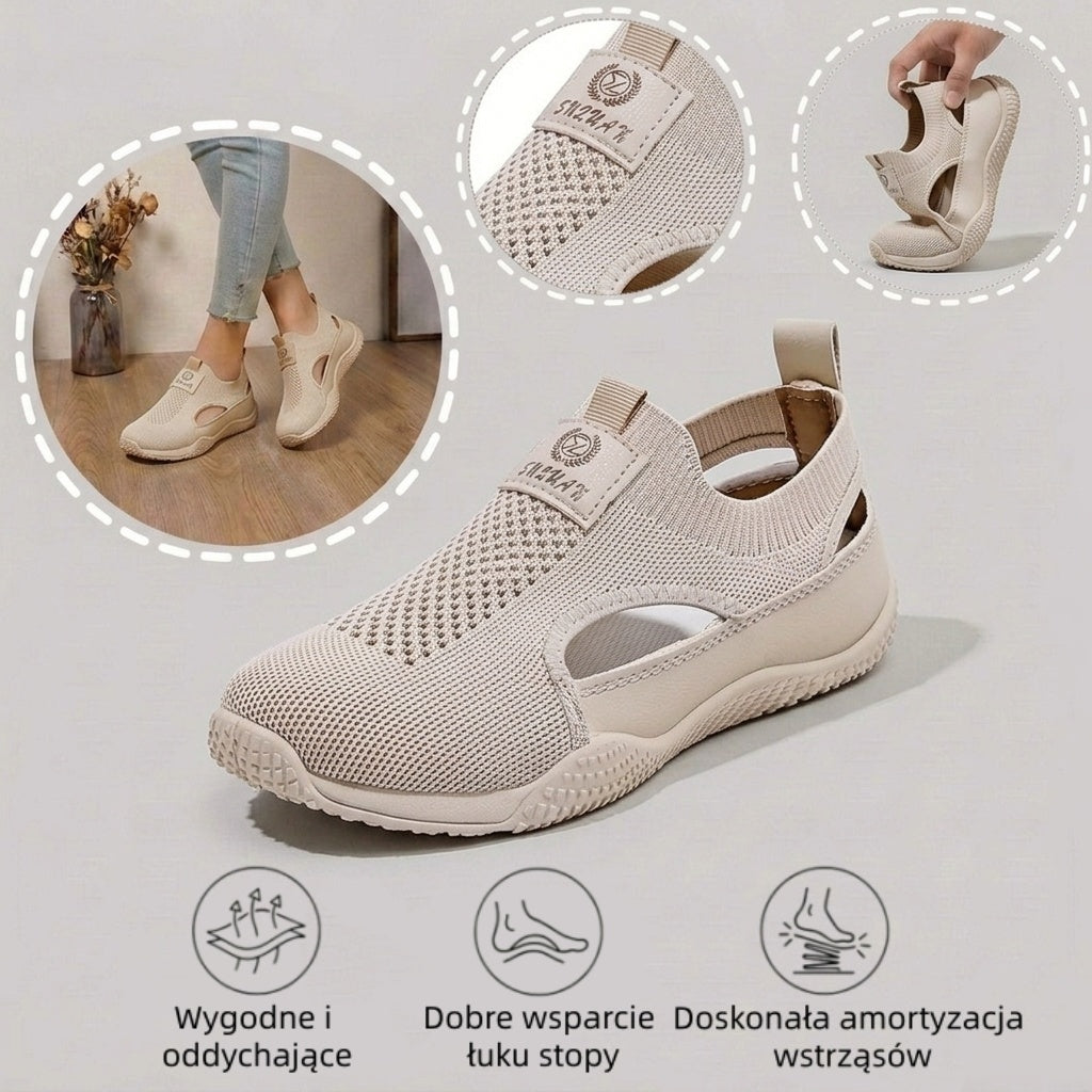 🔥 Pouze dnes sleva 50 %! Nenechte si to ujít! ⏰ Ergonomicky tvarovaná ortopedická obuv – poskytuje přirozenou oporu klenby 👞 Účinně zmírňuje bolest nohou