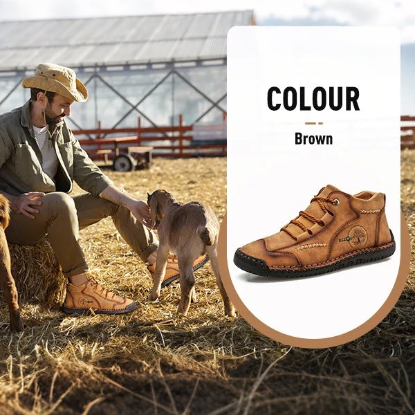 🔥dnes sleva 50 % - nenechte si ji ujít ⏰-ROOREN® Měkké a pohodlné italské ručně vyráběné kožené boty - Ergonomický design