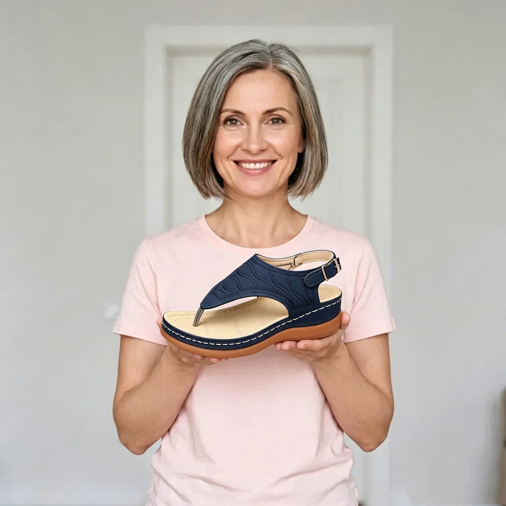 ⏰ Dnešní speciál: Poloviční cena | Letní ortopedické sandály OrthoComfort® | Podpora klenby pro pohodlnou chůzi bez bolesti