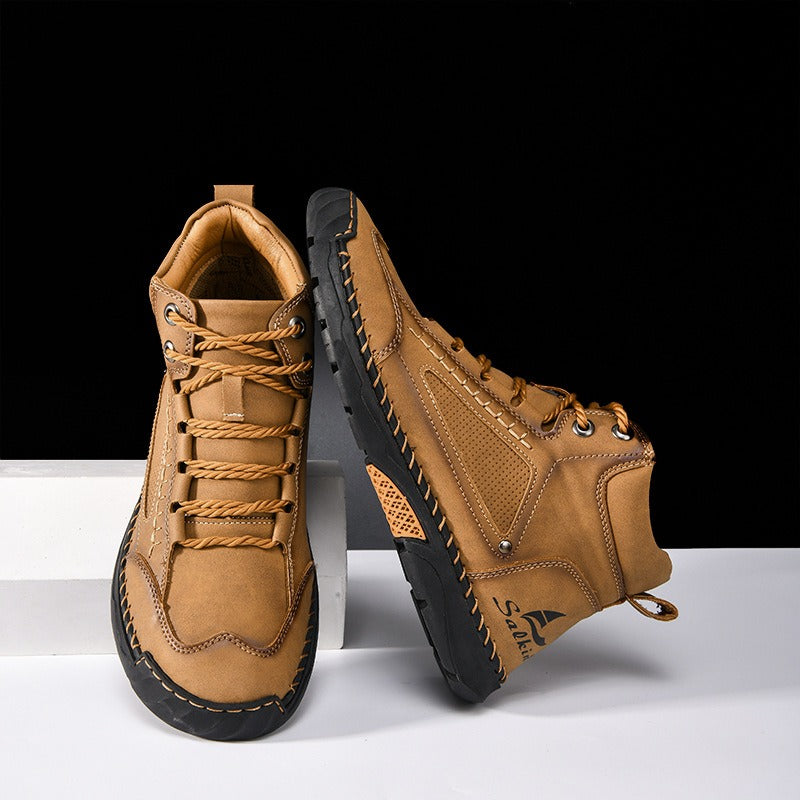 [⏰Dnes sleva 60 % - 🔥Bláznivý bestseller] Pohodlná a elegantní pánská ortopedická obuv vyrobená z ručně šité italské kůže 👞