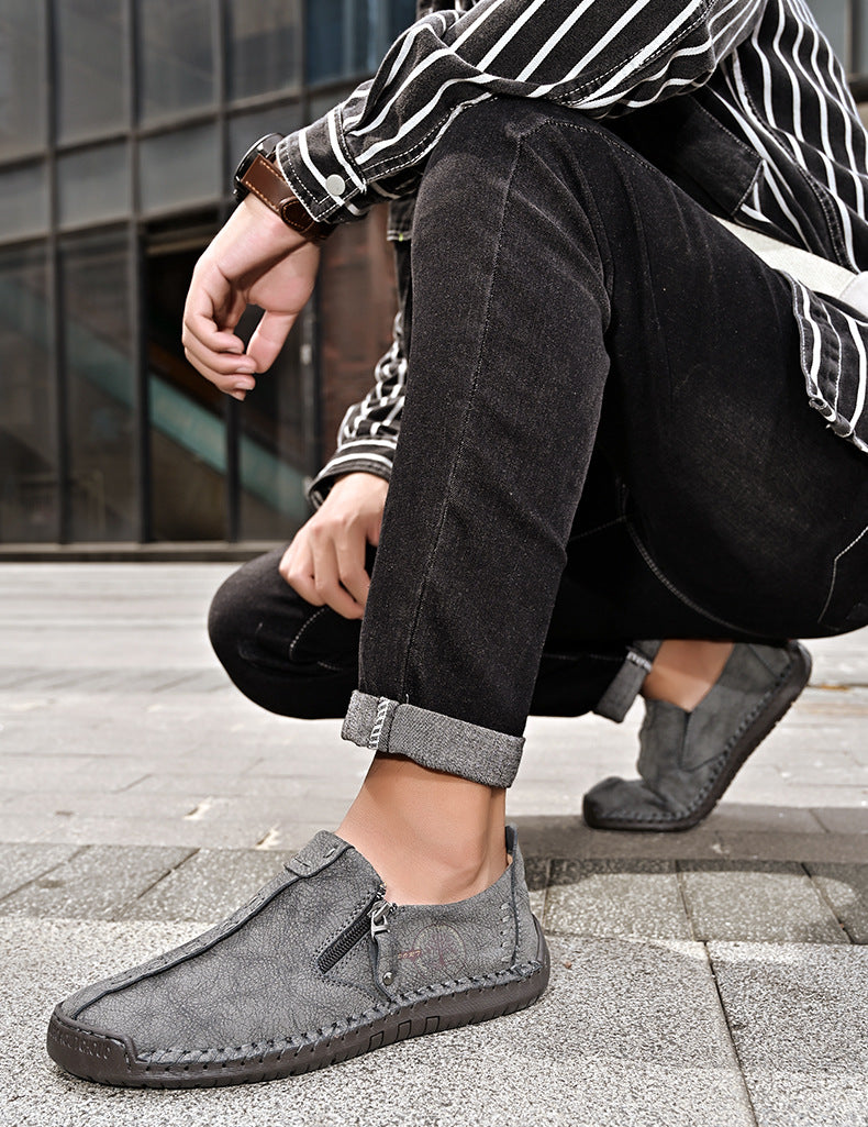 【⏰Časově omezená sleva 50 % – Nenechte si ji ujít】Ergonomická ortopedická obuv – ✅️ Korekce držení těla při chůzi – Voděodolná a protiskluzová 👞 Vybraná italská kůže