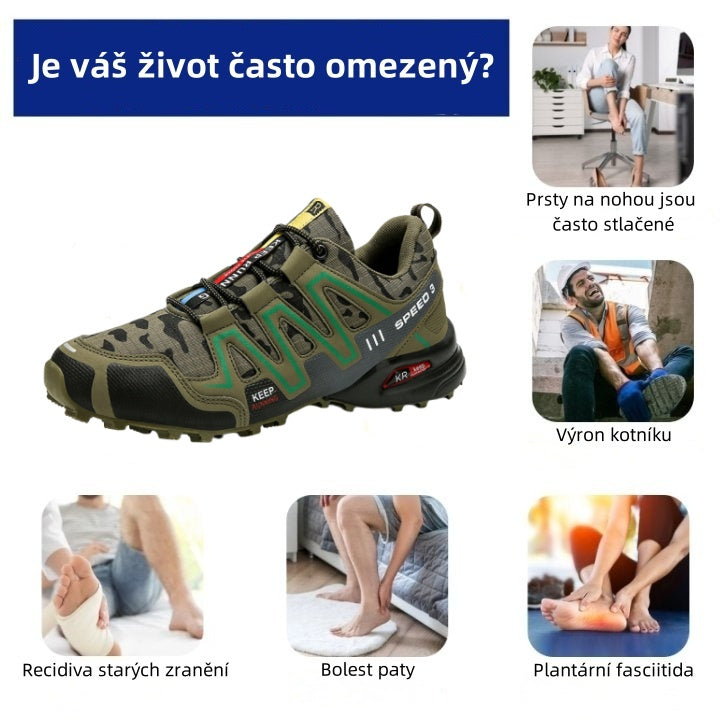 Ortopedická obuv Slancks® – ergonomicky navržená pro bolesti zad, nohou a kloubů – unisex