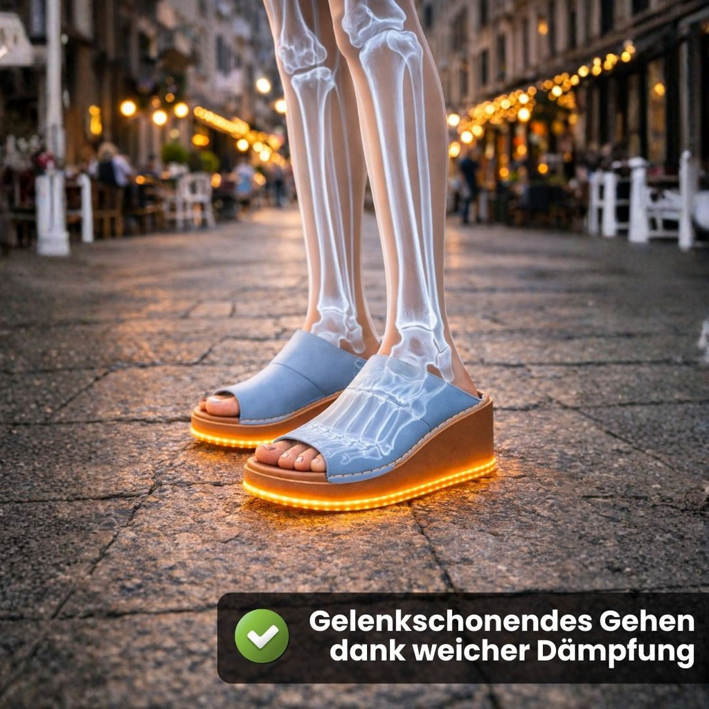VivaStep Sandalen - Anatomisch entlastende & rutschfeste Sandalen | Ergonomisches Design