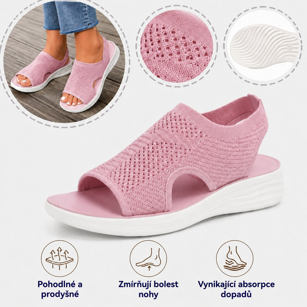 ⏰ Dnes sleva 50 %! 👡 Pohodlné sandály s oporou klenby 🦶 Ergonomický design pro pohodlnou celodenní chůzi ✅