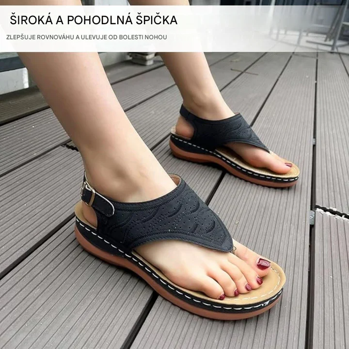 ⏰ Dnešní speciál: Poloviční cena | Letní ortopedické sandály OrthoComfort® | Podpora klenby pro pohodlnou chůzi bez bolesti