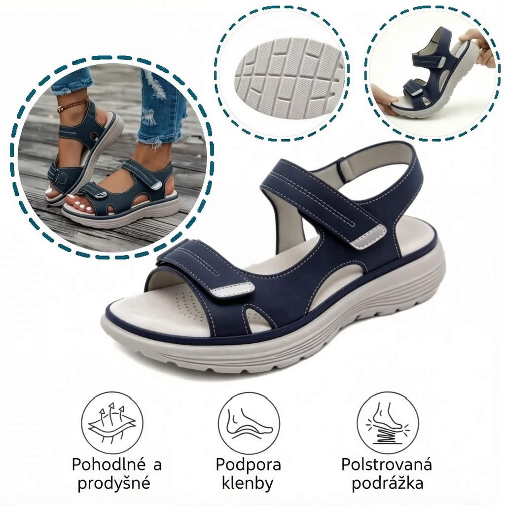 🎁Poslední den s 50% slevou! Nenechte si to ujít! ⏰Ulevit od bolesti nohou a fasciitidy - pohodlné a cool ortopedické boty🔴