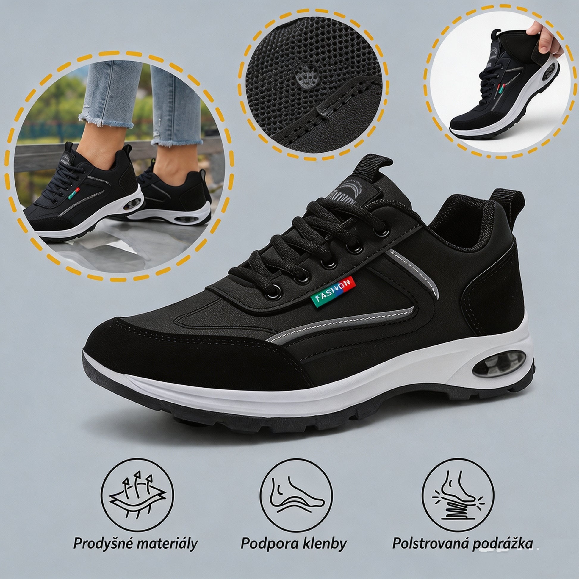 Ortopedická obuv ROOREN® – ergonomicky navržená pro bolesti zad, nohou a kloubů – unisex