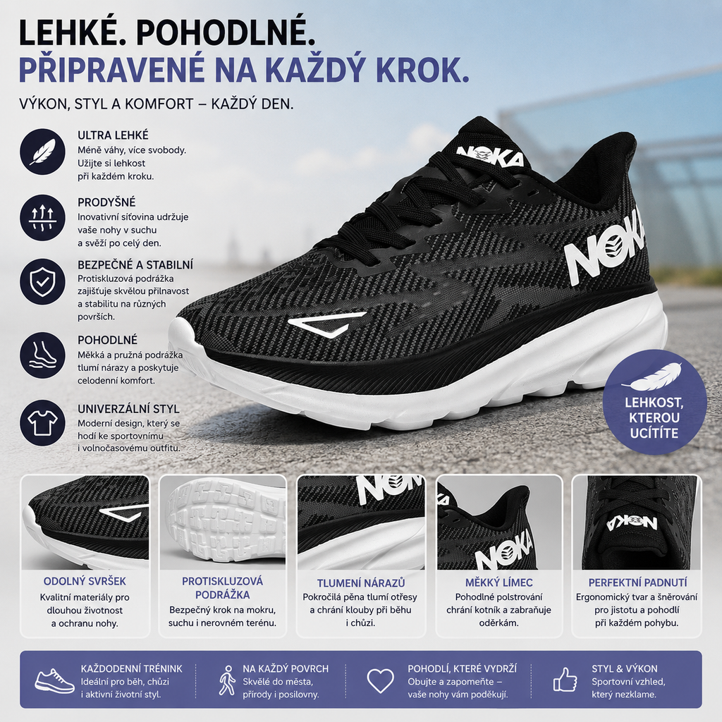 Poslední den s 50% slevou! ⏰ ROOREN® | Ulevte od bolesti nohou a fasciitidy - Pohodlná, prodyšná ortopedická obuv