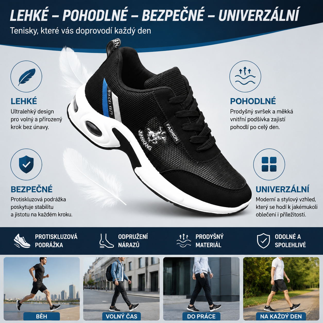 🎁Poslední den na využití 50% slevy! Nenechte si ujít příležitost! ⏰Ulevit od bolesti nohou a fasciitidy - Nepromokavá a protiskluzová ortopedická obuv🔴