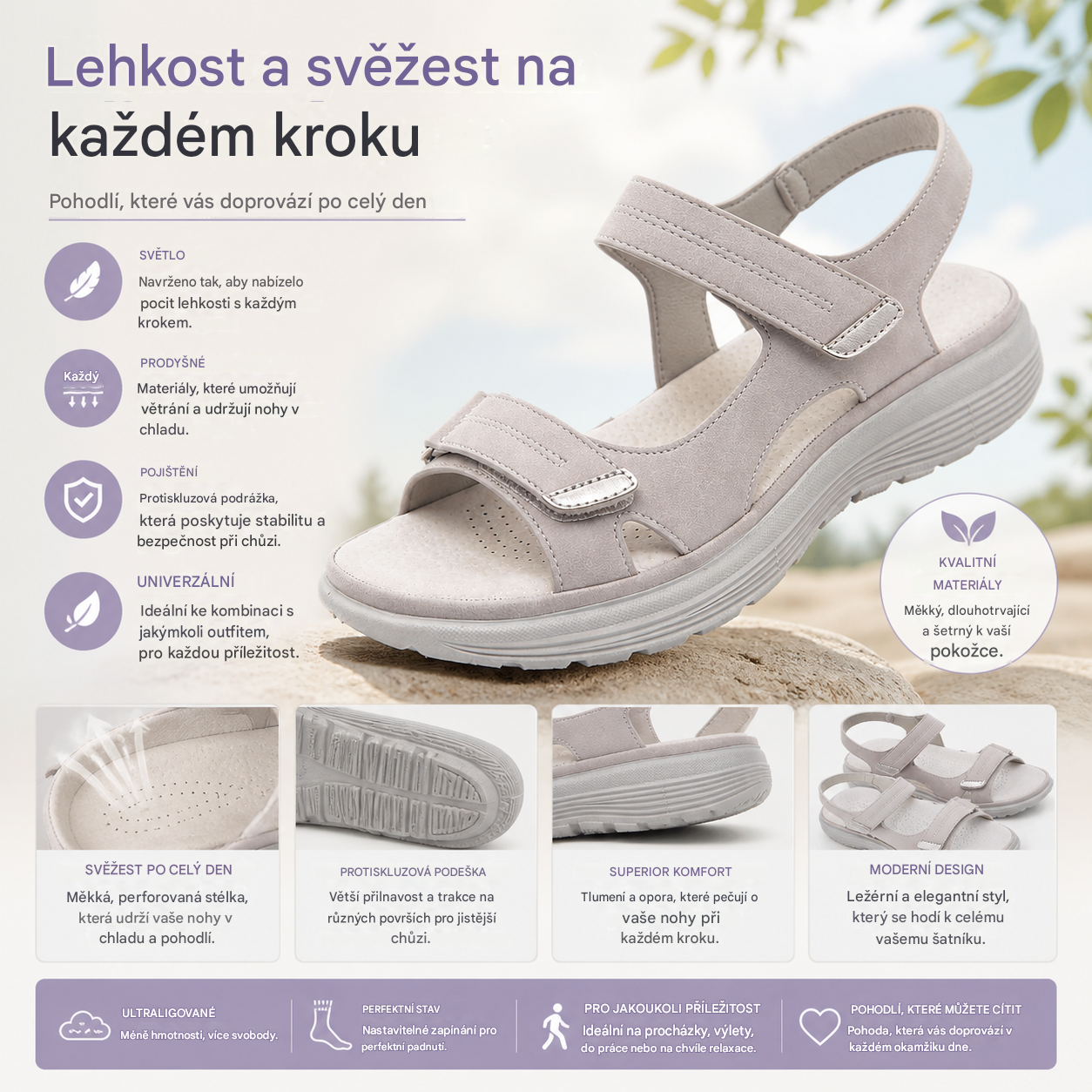 🎁Poslední den s 50% slevou! Nenechte si to ujít! ⏰Ulevit od bolesti nohou a fasciitidy - pohodlné a cool ortopedické boty🔴