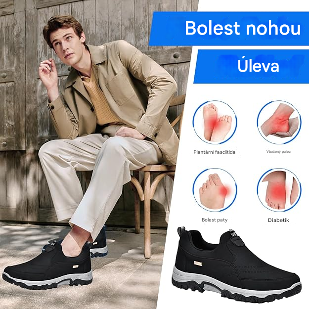 Ortopedická obuv ROOREN® Medical | Ergonomicky navržená pro úlevu od bolesti zad, nohou a kloubů.
