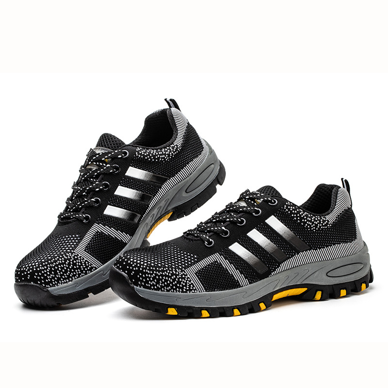 Botas de trabalho para homem com biqueira de aço